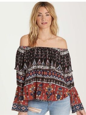 Billabong Mi Novia  top, VGUC, Size L